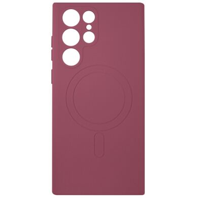 Чохол MiaMI Monro MagSafe Samsung S908 (S22 Ultra) Burgundy #13