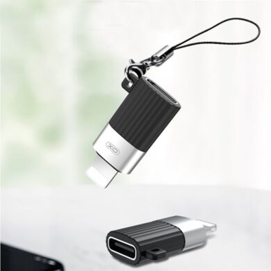 Перехідник XO NB149D Type-C to lightning Black