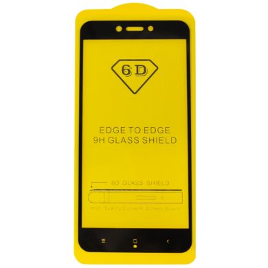 Захисне скло 3D for Xiaomi Redmi 5A Black (no package)