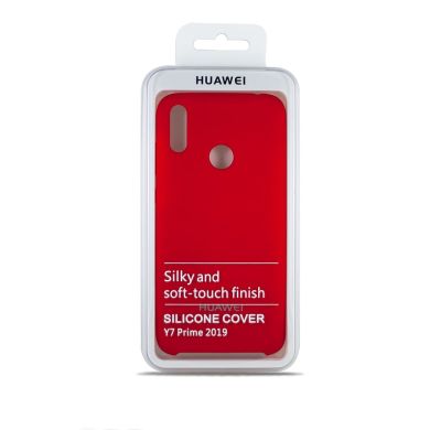 Original Soft Case for Huawei Y7 2019 Red (14)
