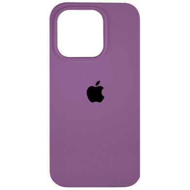 Original Soft Case Full Cover for iPhone 15 Pro Purpure (45)