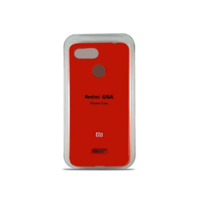 Original Soft Case Full Cover for Xiaomi Redmi 6 Red