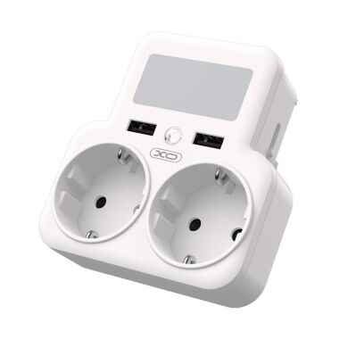 МЗП Adapter XO WL-09 EU 2AC+2USB White