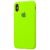 Original Soft Case for iPhone X/XS Green (31)