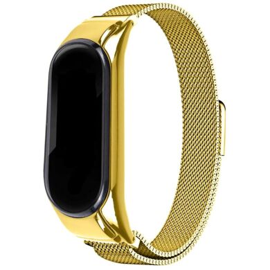Ремінець Mi Band 5/6 Milanese Gold