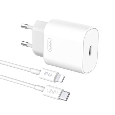 МЗП PD XO L91 25W/1 USB-C + lightning White