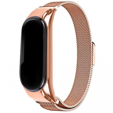 Ремінець Mi Band 5/6 Milanese Old Gold