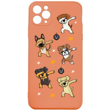 Чохол MiaMi Cartoon for iPhone 11 Pro Max Orange Dogs #8