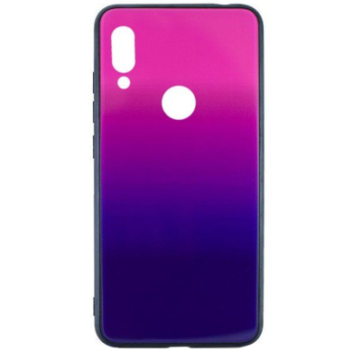 Чохол MiaMI Glass Case Gradient Xiaomi Redmi 7 (Purple Barca) #06