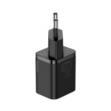 МЗП PD Baseus Super Si 20W 1 USB-C (CCSUP-B01) Black