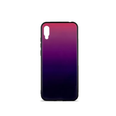 Чохол MiaMI Glass Case Gradient Huawei Y6 2019 (Purple Barca) #06