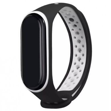 Ремінець Mi Band 3/4 Sport Black&White
