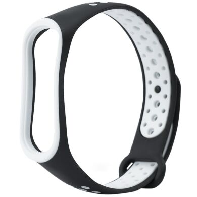 Ремінець Mi Band 3/4 Sport Black&White
