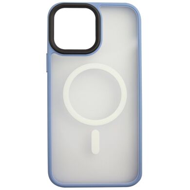Чохол MiaMi Pjur 2.0 White Ring for iPhone 14 Pro (Blue)