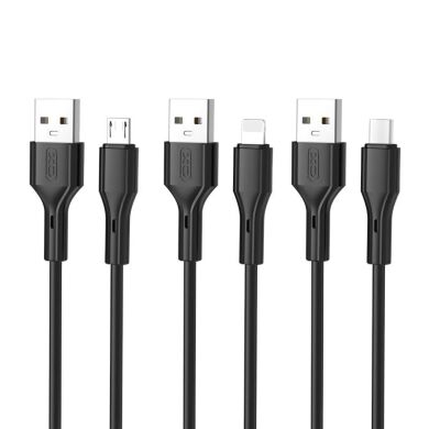Кабель XO Type-C NB230 2.4A/1m Black