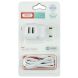 МЗП XO L62 2.4A/2USB + lightning White