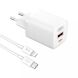 МЗП PD XO L96 30W/1 USB 1 USB-C + Lightning White