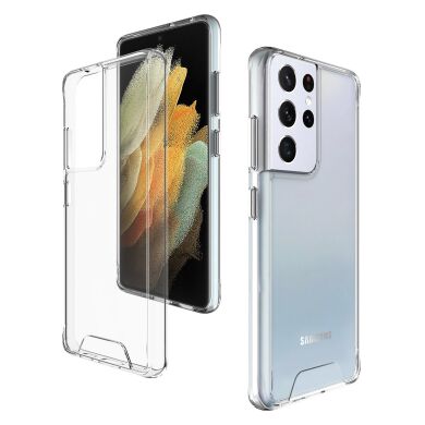 Чохол Space Collection for Samsung G998 (S21 Ultra) Transparent