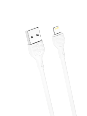 Кабель XO lightning NB200 2.1A/1m White