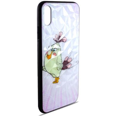 Чохол Crazy Prism for iPhone XS Max Angry Birds (#5 Matilda)