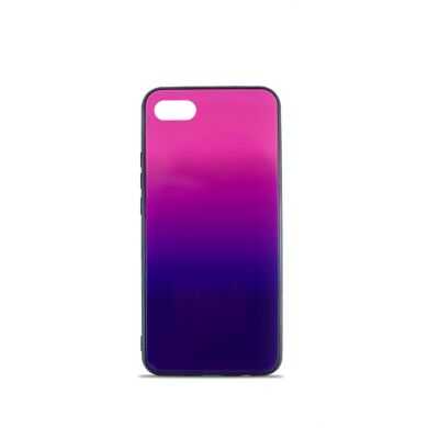 Чохол MiaMI Glass Case Gradient Huawei Y5 2018 (Purple Barca) #06