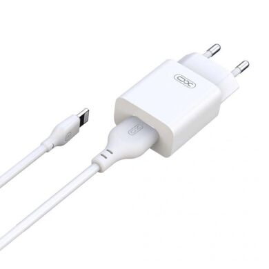 МЗП XO L99 2.4A/1USB + lightning White