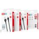 Кабель XO microUSB NB200 2.1A/1m Black
